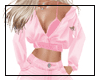 Short jacket & bra-pink