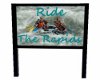 Ride The Rapids Sign