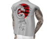 red sun oversized shirt