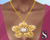 S. Flower Necklace