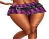 KAY PINK PLAID SKIRT