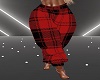 Blk-Red Baggy Joggers
