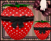 Strawberry Purse - Red