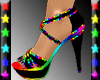 Rainbow Heels