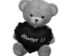 Always U teddy bear