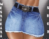 Belt Jeans Skirt  RL