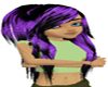 neon violette long hairs