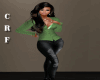 CRF* Green Casual Outfit