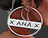 Large Xanax Hoops