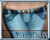 Sexy Slits Blue Jean XXL