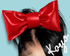 0123 Big Red Head Bow