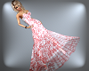 *S* Lt Red Lace Gown