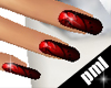 [PLM] red art nails 
