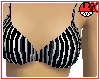 Pin Stripe Bikini Top