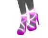 purple glow heels