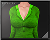Velour Dress Green