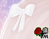 蝶 Cute White Bows