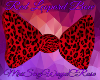 ~Red Leopard Bow~
