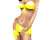 "Polkadot" yellow bikini