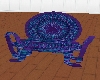 LL-Blue Fern Patio chair