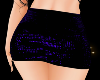 Indigo Sequin Skirt