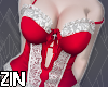 Xmas Red Bustier
