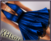 K sof  blue black dress