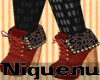 [N] Leo Red Laceup