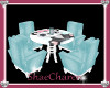 ~S~ Teal Panda Chat Table