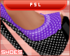 PSL Peep Toe ~Purple