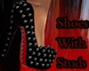 shoes with studs