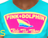 Pink+Dolphin Aqua Tee
