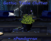 Gothic Table Clutter