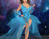 BLUE ANGELIC GOWN