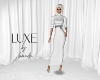 LUXE Elegant White w/Gry