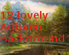 [ML] 12 Lovely Autumns 