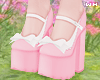 w. Cute Pink Shoes