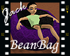 Beanbag Purple n Black 2
