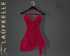 LK|BerryRed WrapDress RL