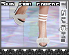 💝Linda white heels