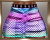 Tye-Dyed Short Skirt
