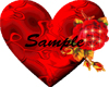 Valentine Heart Sticker