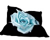 Blue Rose Cuddle Pillow