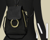 Black Designer Backpack