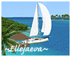 Animated Island Sailboat