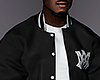 Black Leather Bomber