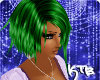 Emerald Chastity Hair