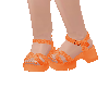 Kids Orange Sandals