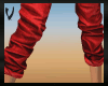 [ves] rolled red jeans