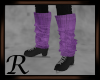 Ice Skates Knit Purple